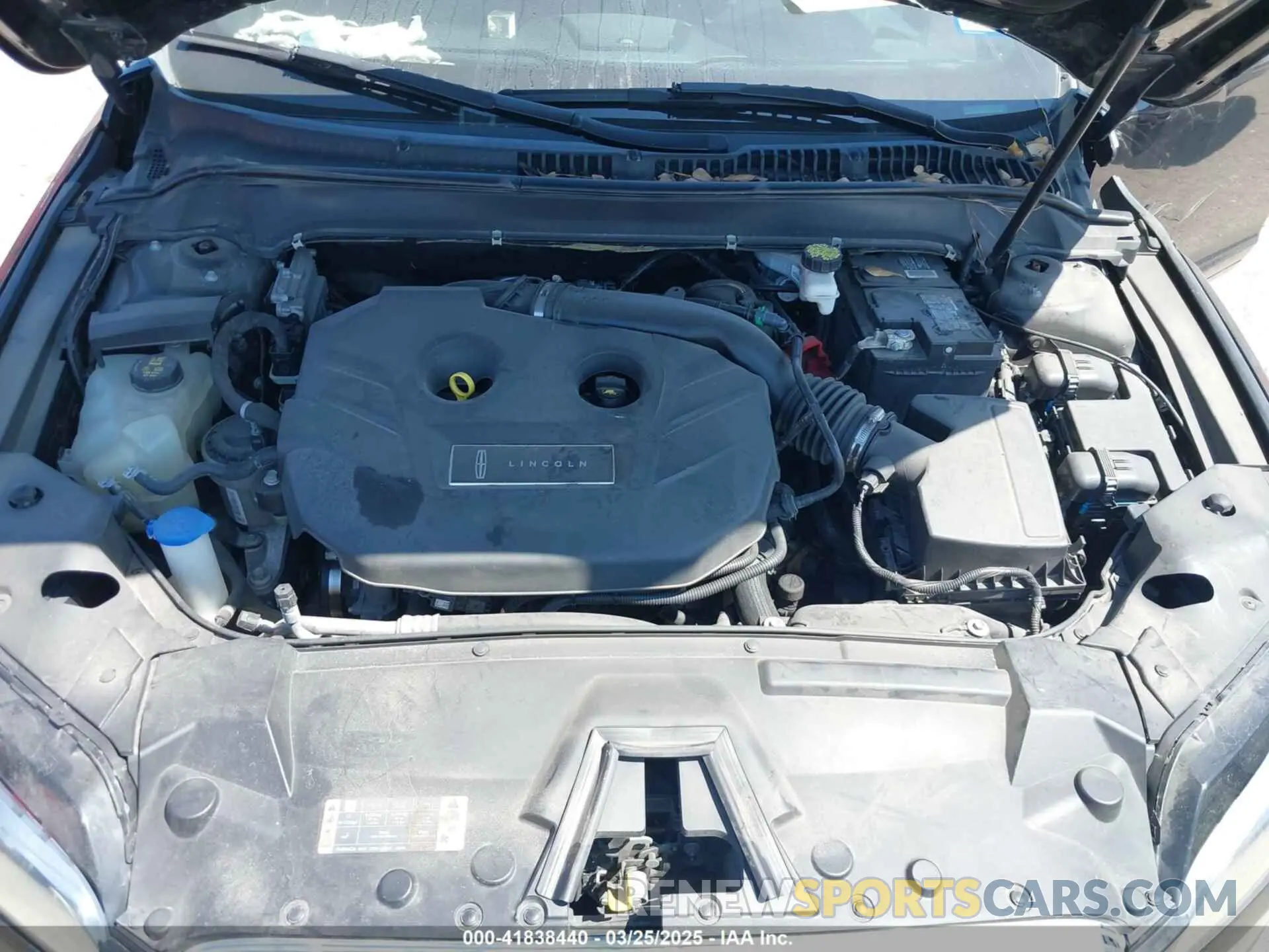 10 fotografías del automóvil dañado 3LN6L5A99LR611513 LINCOLN MKZ 2020