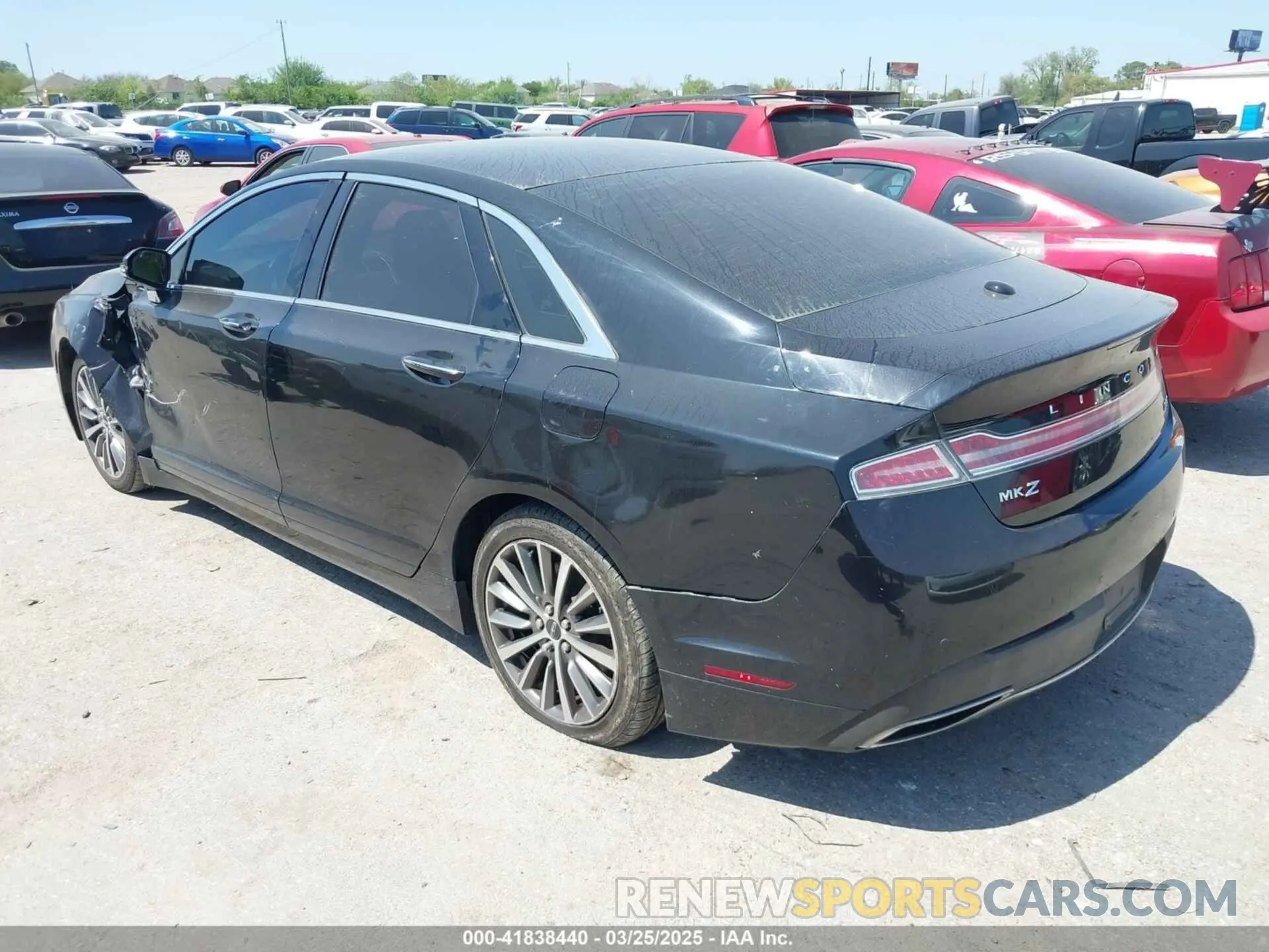 3 fotografías del automóvil dañado 3LN6L5A99LR611513 LINCOLN MKZ 2020
