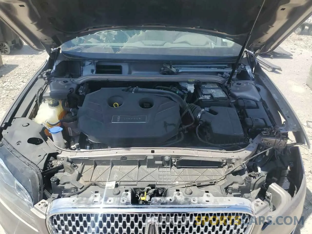 11 fotografías del automóvil dañado 3LN6L5E93LR614529 LINCOLN MKZ 2020