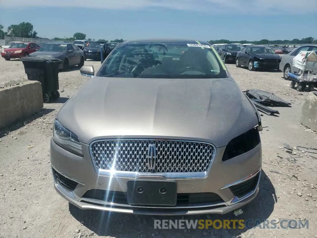 5 fotografías del automóvil dañado 3LN6L5E93LR614529 LINCOLN MKZ 2020