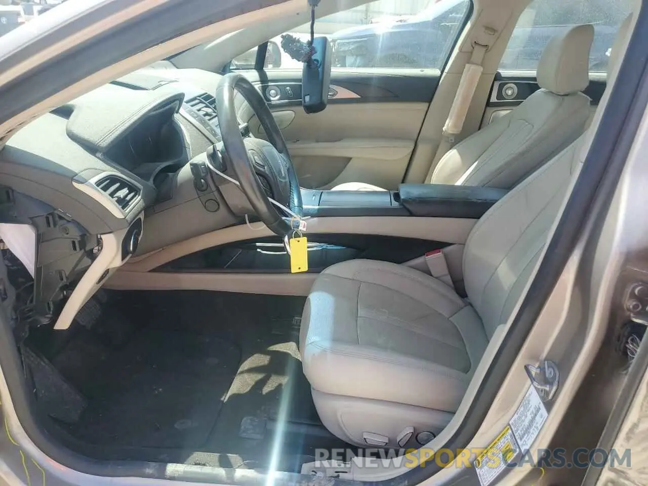 7 fotografías del automóvil dañado 3LN6L5E93LR614529 LINCOLN MKZ 2020