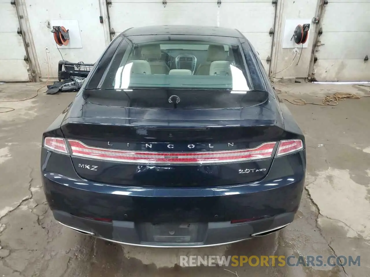 6 fotografías del automóvil dañado 3LN6L5F90LR608539 LINCOLN MKZ 2020