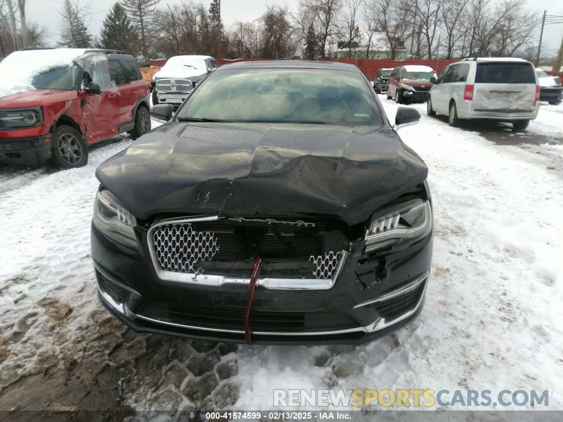 12 fotografías del automóvil dañado 3LN6L5F91LR604094 LINCOLN MKZ 2020