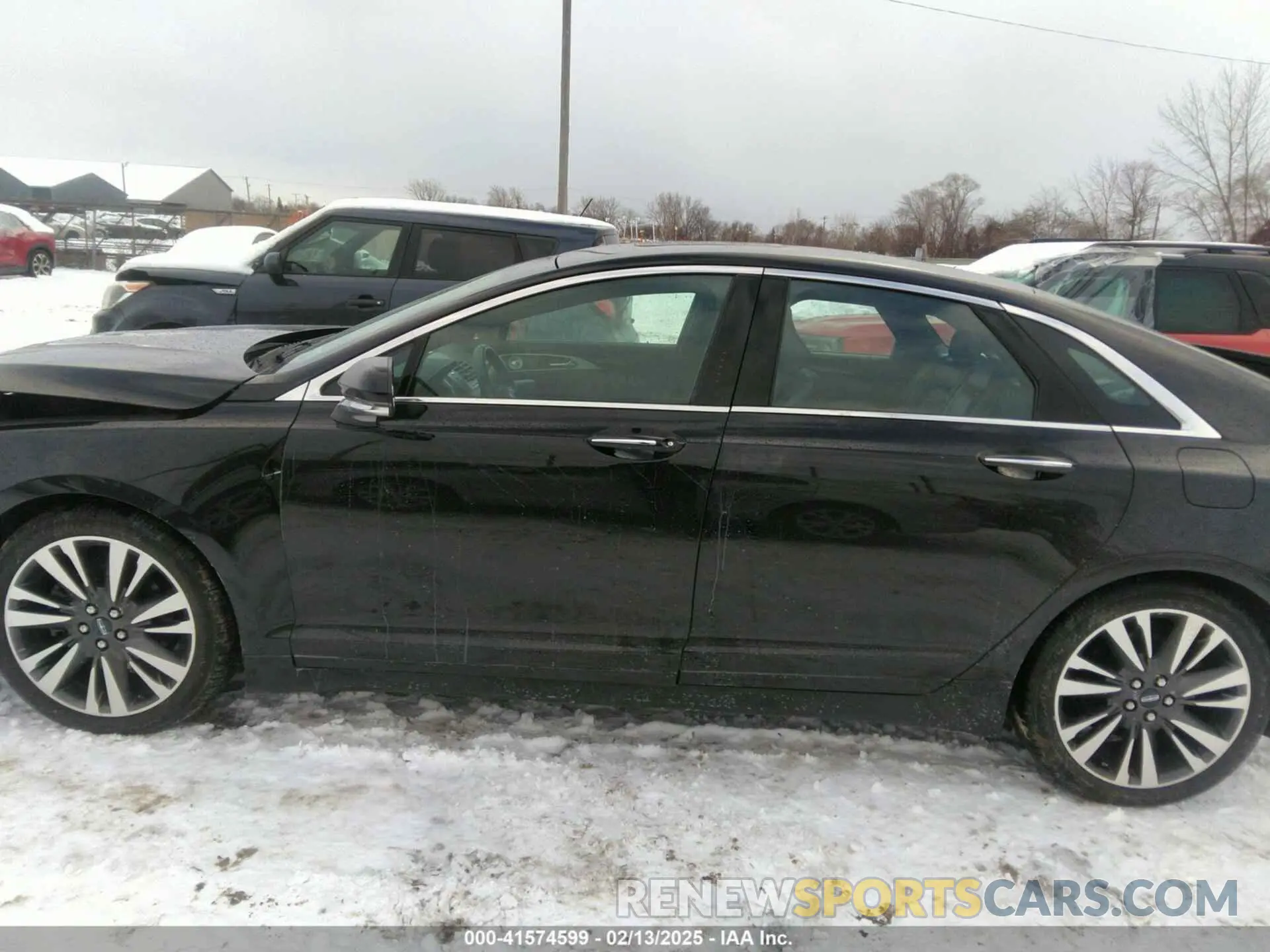 14 fotografías del automóvil dañado 3LN6L5F91LR604094 LINCOLN MKZ 2020