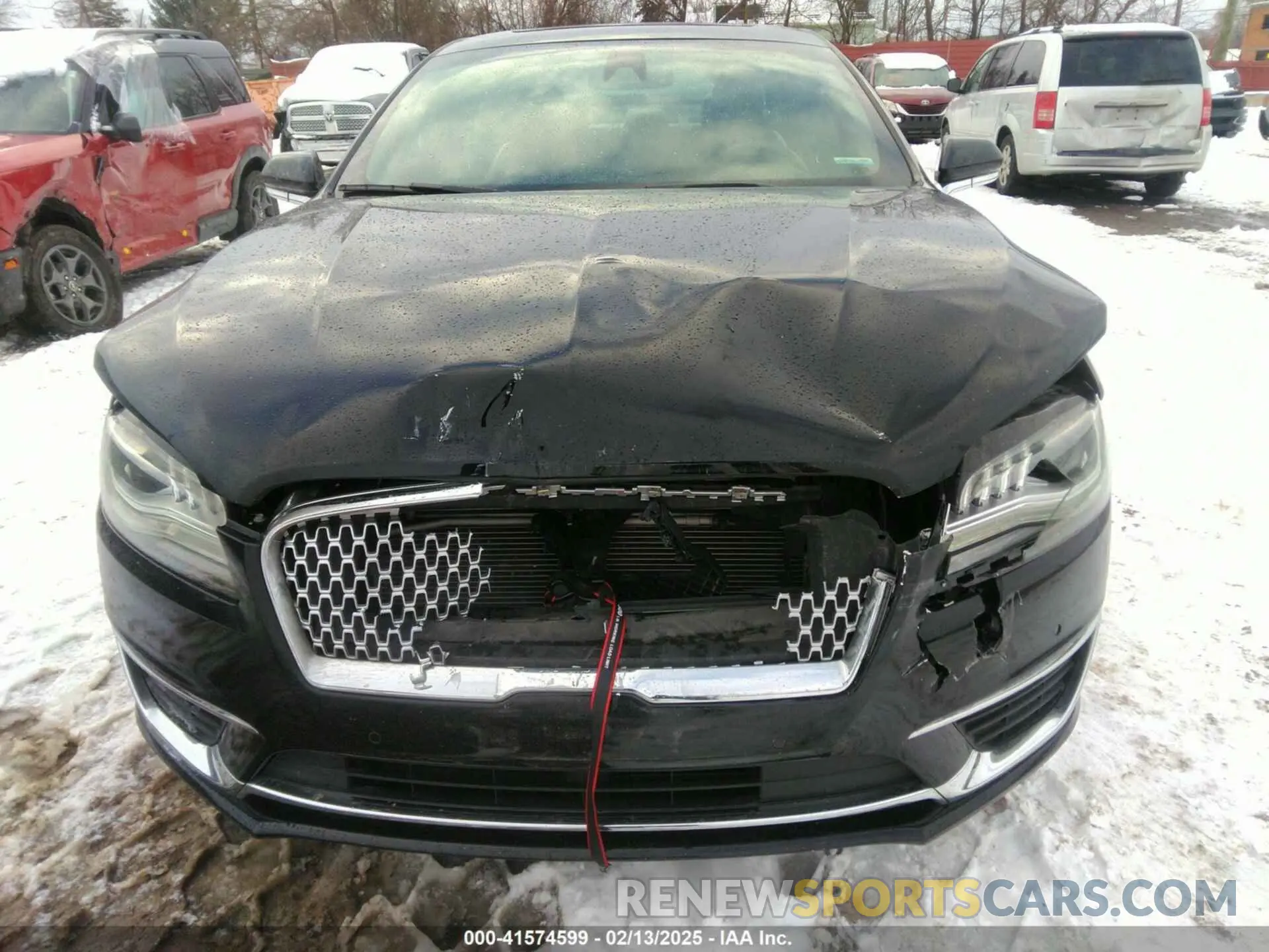 6 fotografías del automóvil dañado 3LN6L5F91LR604094 LINCOLN MKZ 2020