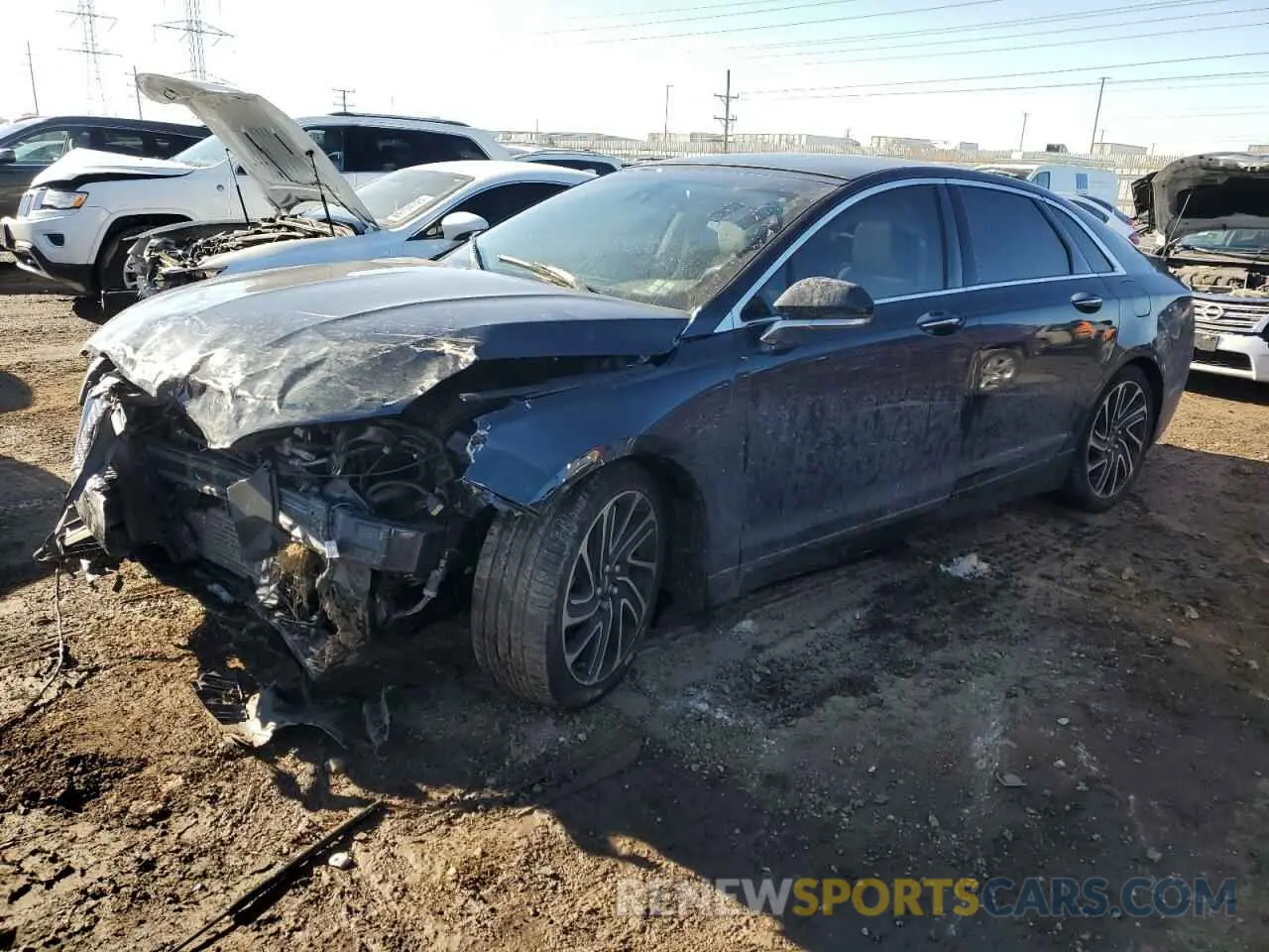 1 fotografías del automóvil dañado 3LN6L5F94LR621228 LINCOLN MKZ 2020
