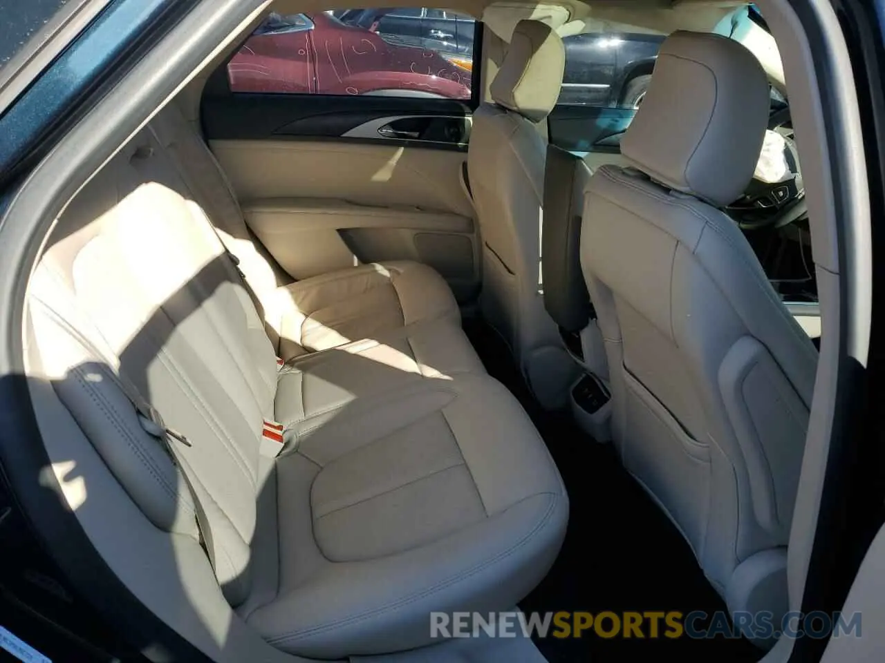 10 fotografías del automóvil dañado 3LN6L5F94LR621228 LINCOLN MKZ 2020