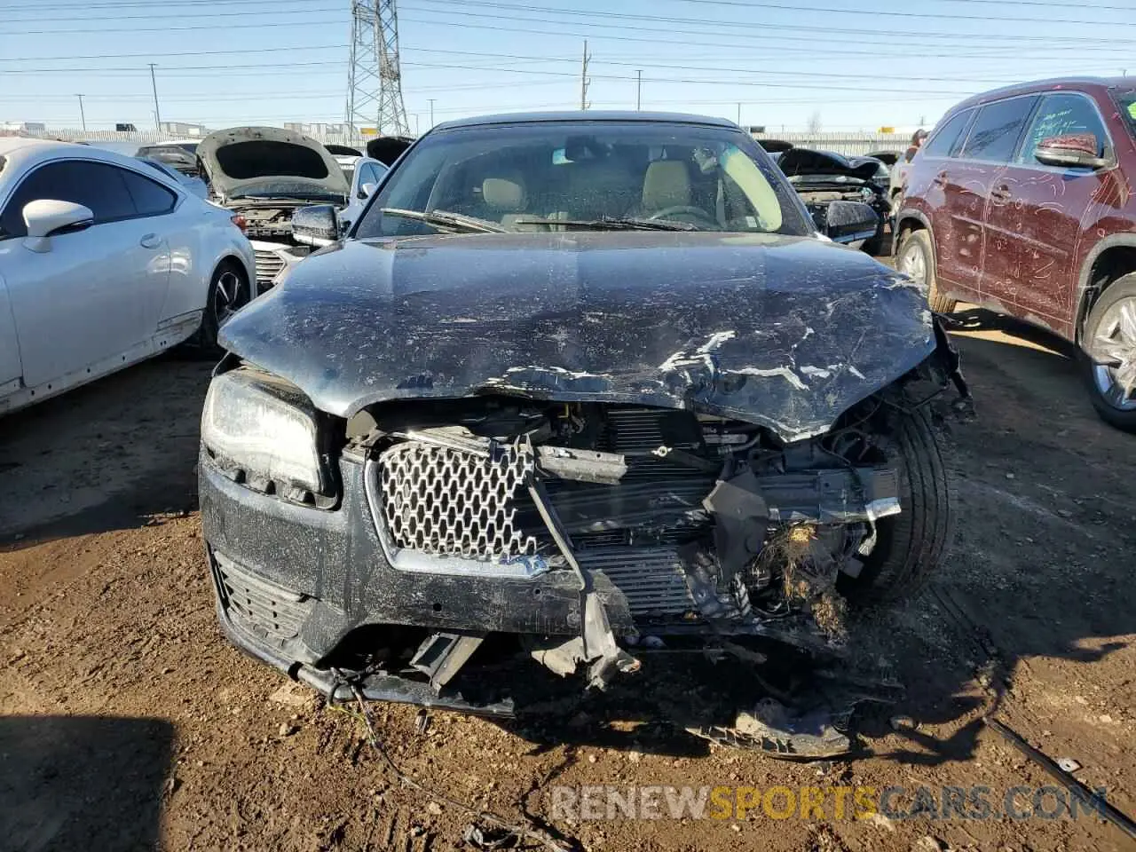 5 fotografías del automóvil dañado 3LN6L5F94LR621228 LINCOLN MKZ 2020