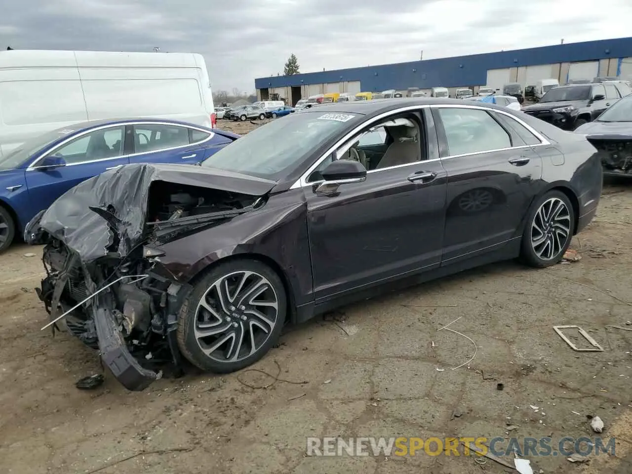 1 fotografías del automóvil dañado 3LN6L5F95LR609041 LINCOLN MKZ 2020