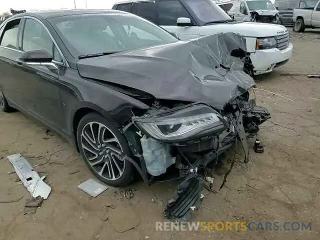 13 fotografías del automóvil dañado 3LN6L5F95LR609041 LINCOLN MKZ 2020