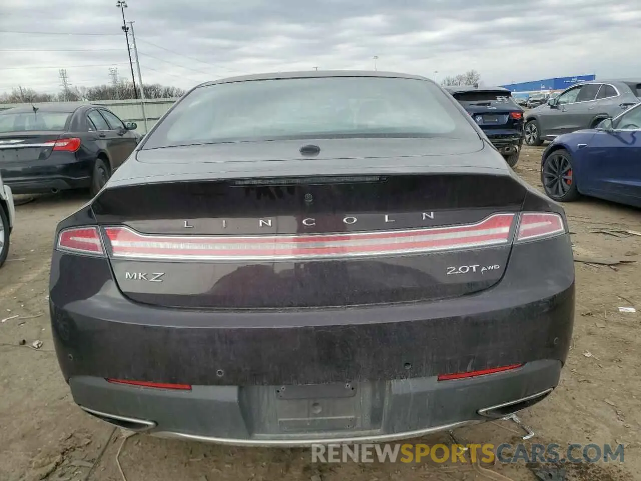 6 fotografías del automóvil dañado 3LN6L5F95LR609041 LINCOLN MKZ 2020