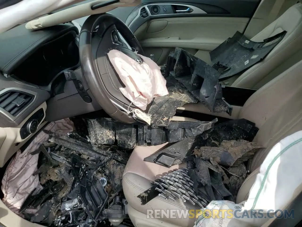 7 fotografías del automóvil dañado 3LN6L5F95LR609041 LINCOLN MKZ 2020