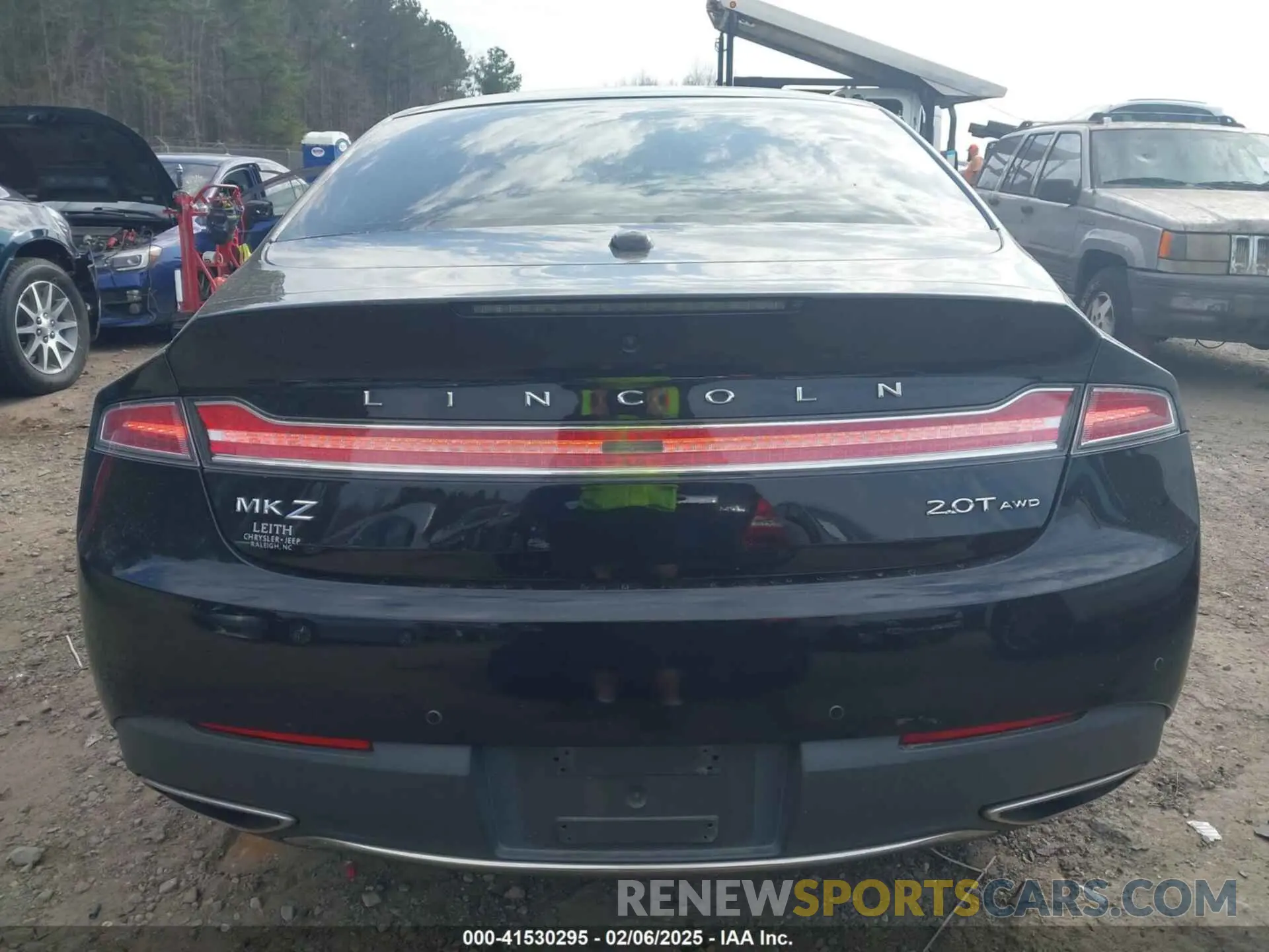 16 fotografías del automóvil dañado 3LN6L5F96LR608237 LINCOLN MKZ 2020