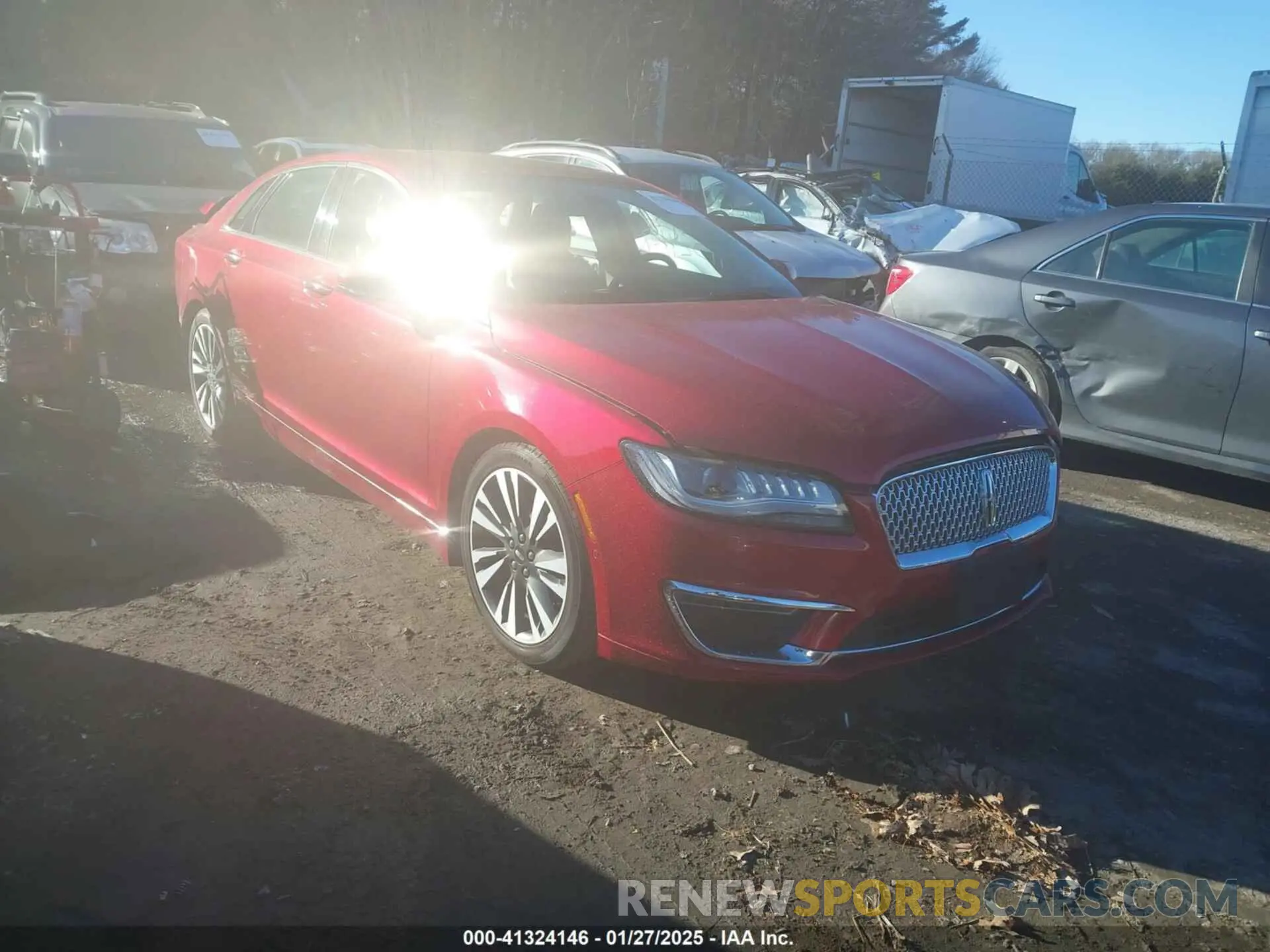 1 fotografías del automóvil dañado 3LN6L5F99LR617658 LINCOLN MKZ 2020
