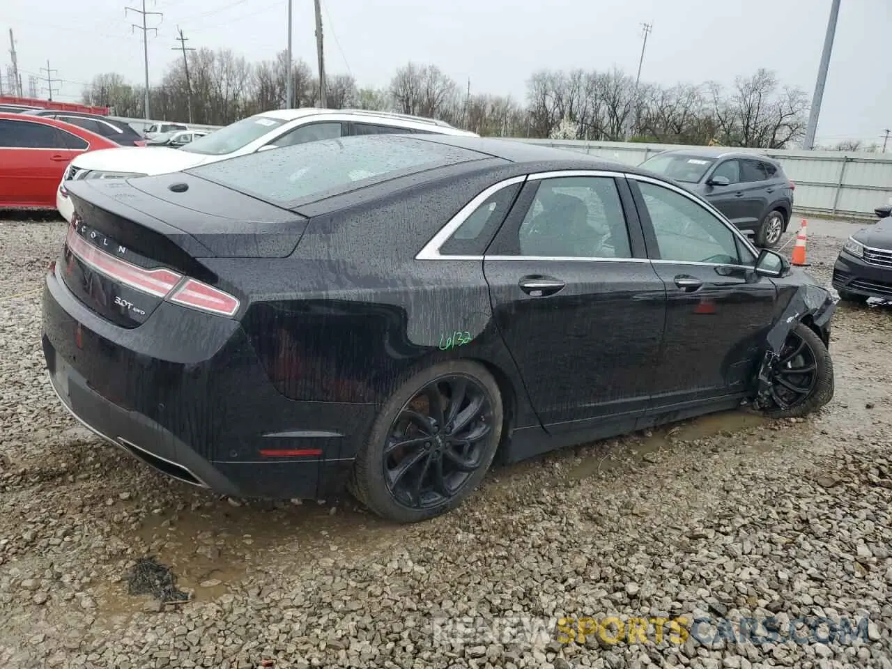 3 fotografías del automóvil dañado 3LN6L5FC1LR615334 LINCOLN MKZ 2020