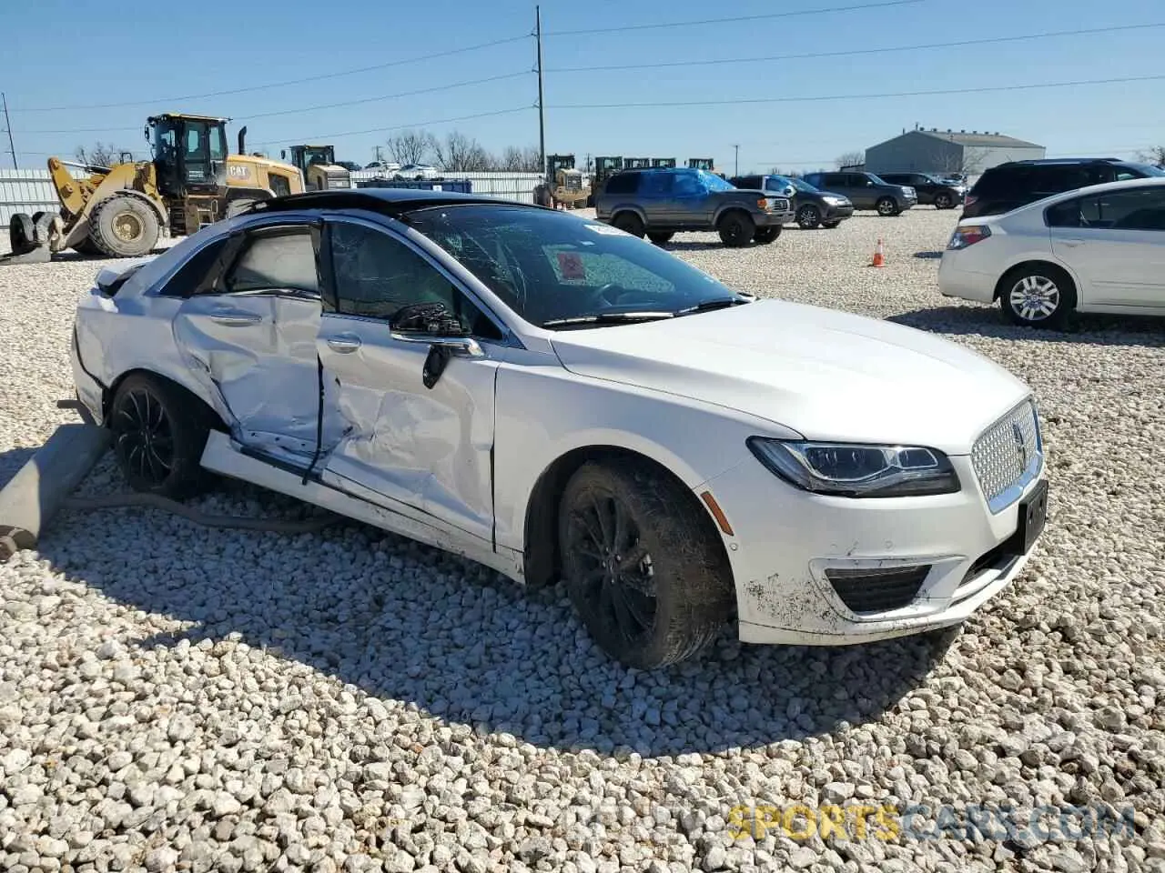 4 fotografías del automóvil dañado 3LN6L5LU4LR603885 LINCOLN MKZ 2020