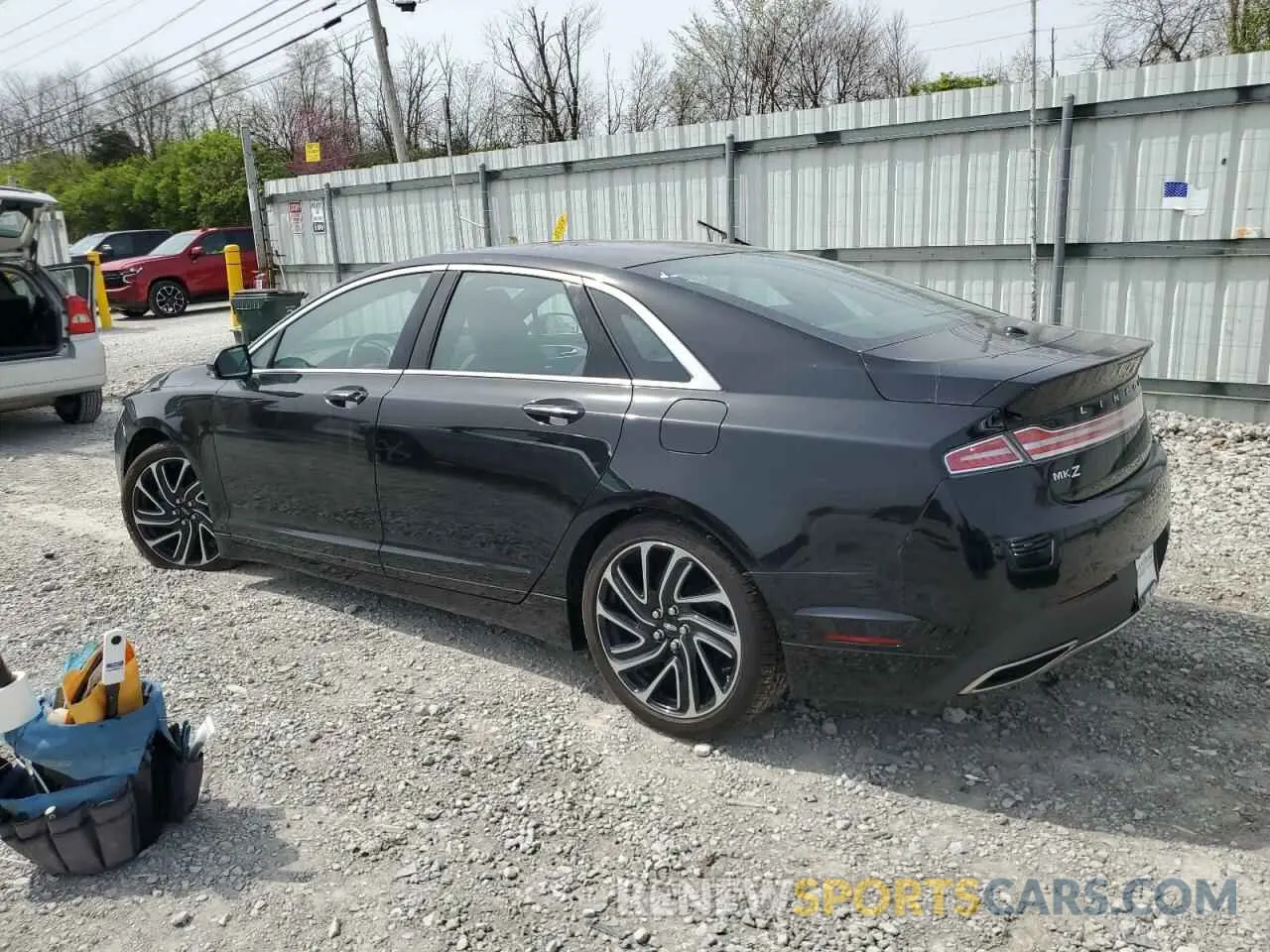 2 fotografías del automóvil dañado 3LN6L5LU8LR611648 LINCOLN MKZ 2020