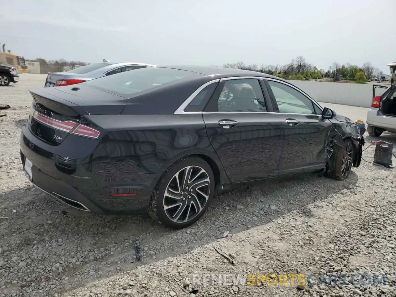 3 fotografías del automóvil dañado 3LN6L5LU8LR611648 LINCOLN MKZ 2020