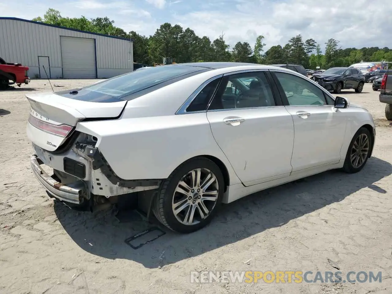 3 fotografías del automóvil dañado 3LN6L2G99DR819818 LINCOLN MKZ 2024