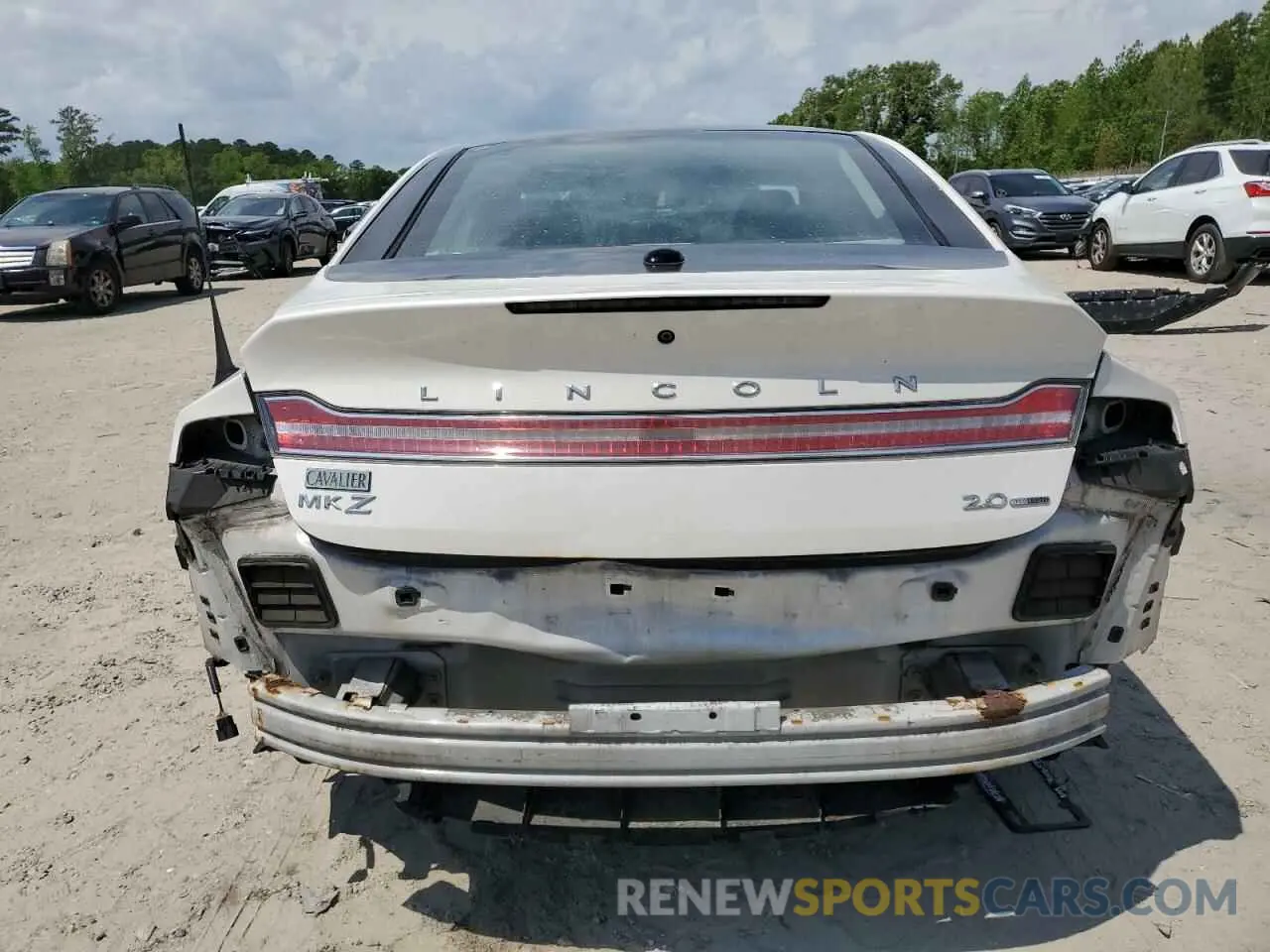 6 fotografías del automóvil dañado 3LN6L2G99DR819818 LINCOLN MKZ 2024