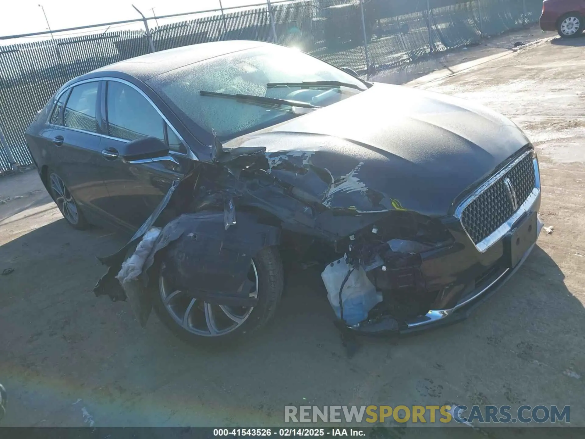 1 fotografías del automóvil dañado 3LN6L5LU6KR607130 LINCOLN MKZ HYBRID 2019