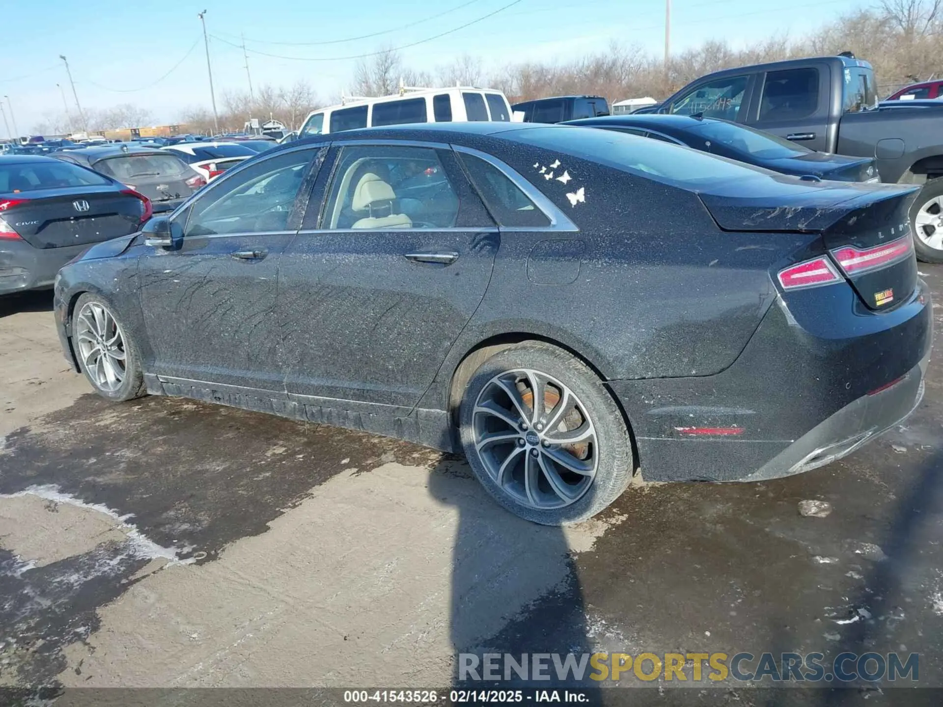 14 fotografías del automóvil dañado 3LN6L5LU6KR607130 LINCOLN MKZ HYBRID 2019