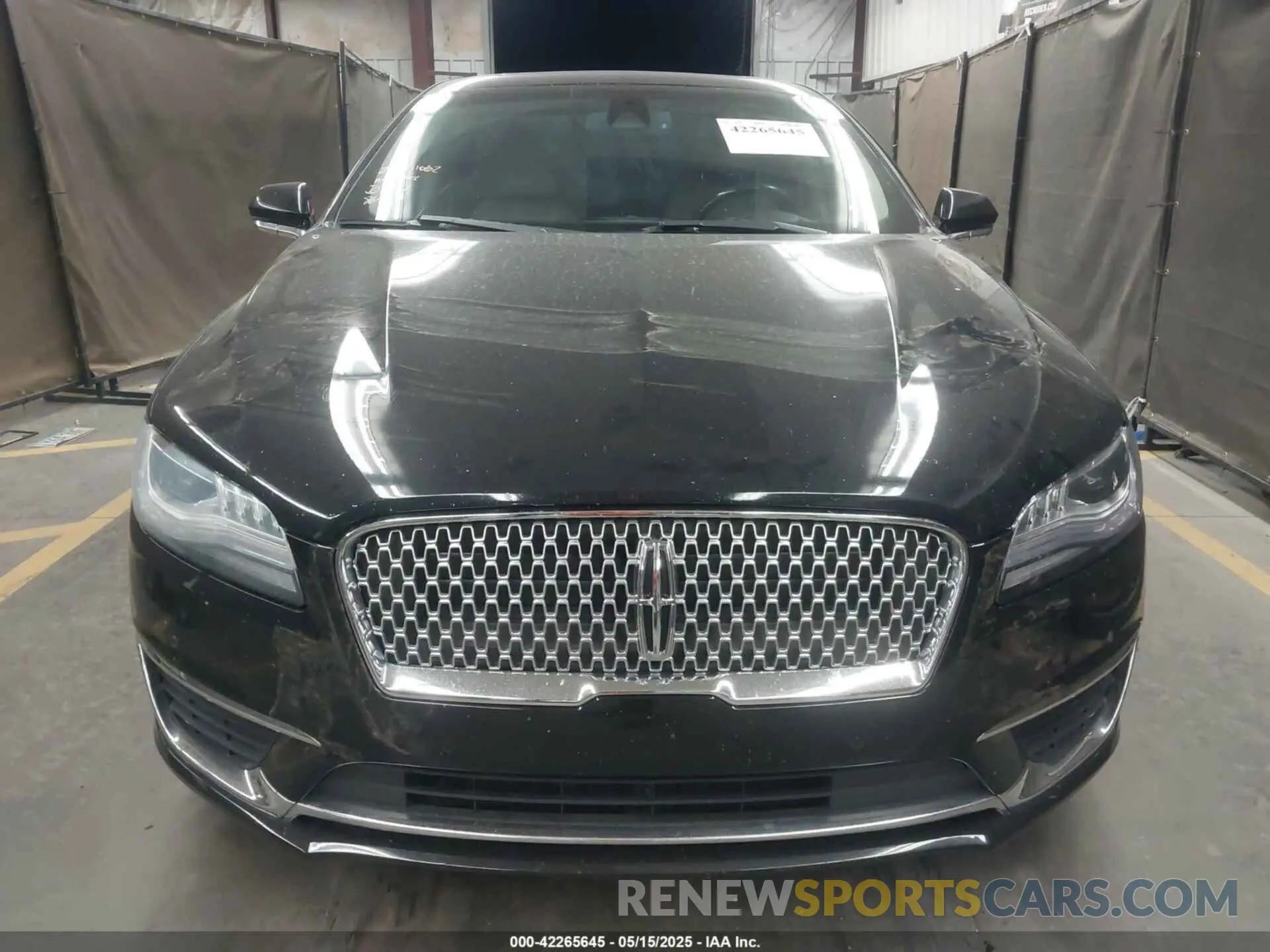 12 fotografías del automóvil dañado 3LN6L5MU3KR618696 LINCOLN MKZ HYBRID 2019