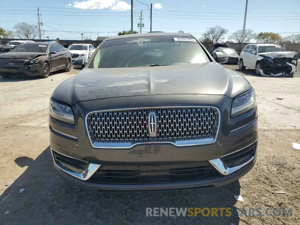 5 fotografías del automóvil dañado 2LMPJ6K90KBL25260 LINCOLN NAUTILUS 2019