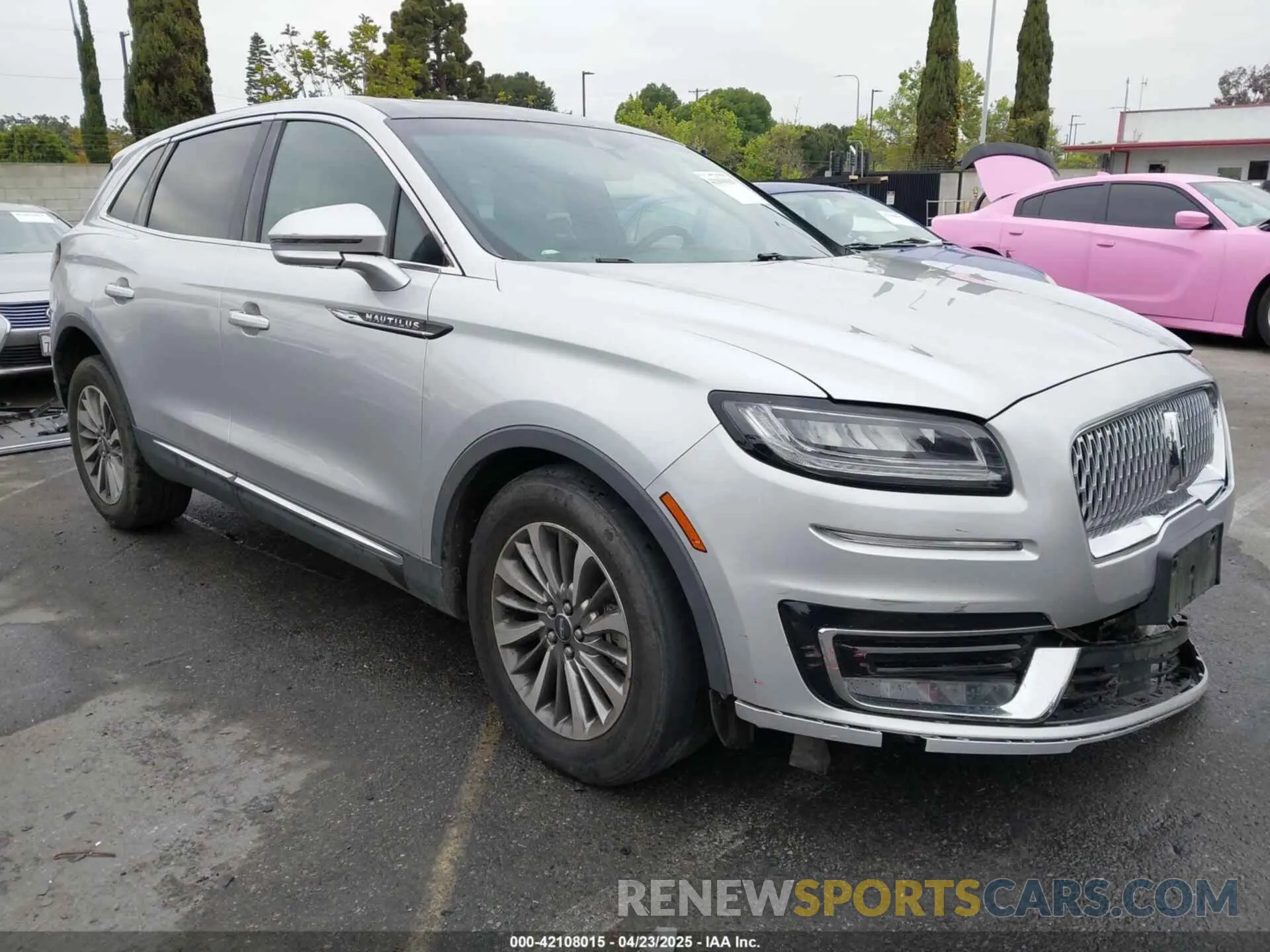 1 fotografías del automóvil dañado 2LMPJ6KP4KBL45865 LINCOLN NAUTILUS 2019