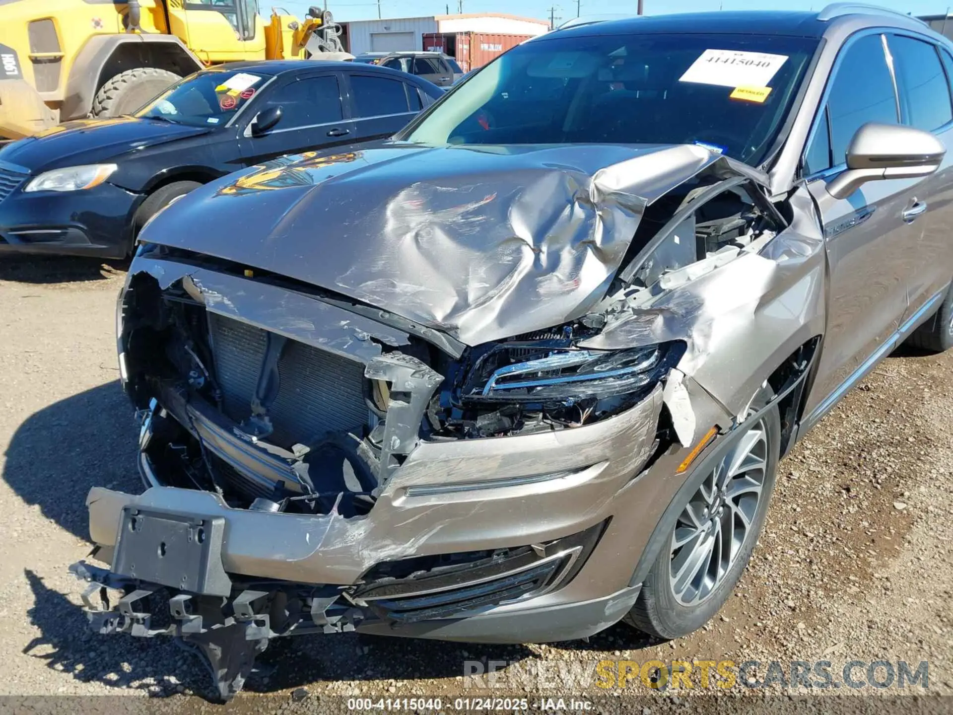 6 fotografías del automóvil dañado 2LMPJ6L96KBL31417 LINCOLN NAUTILUS 2019