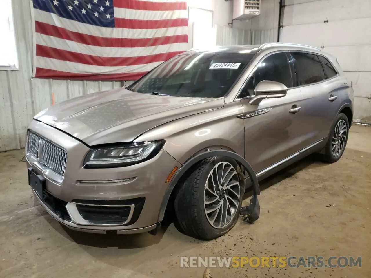 1 fotografías del automóvil dañado 2LMPJ6L99KBL16961 LINCOLN NAUTILUS 2019