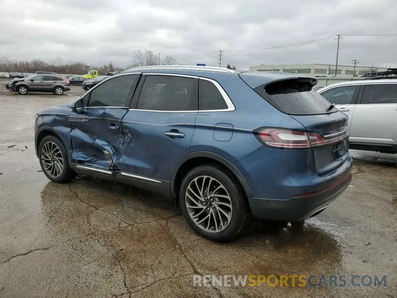 2 fotografías del automóvil dañado 2LMPJ6LP0KBL37275 LINCOLN NAUTILUS 2019