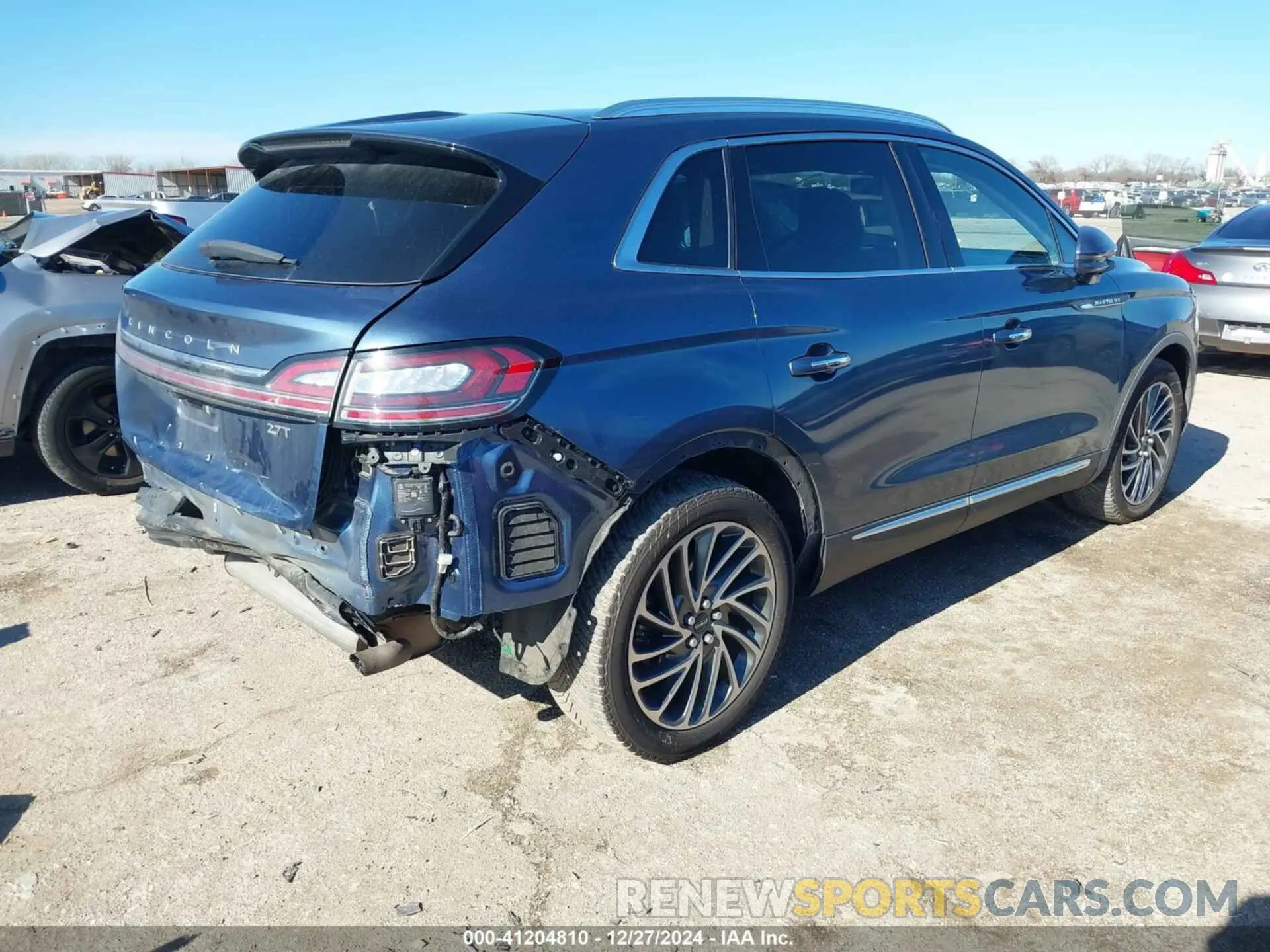 4 fotografías del automóvil dañado 2LMPJ6LP3KBL51283 LINCOLN NAUTILUS 2019