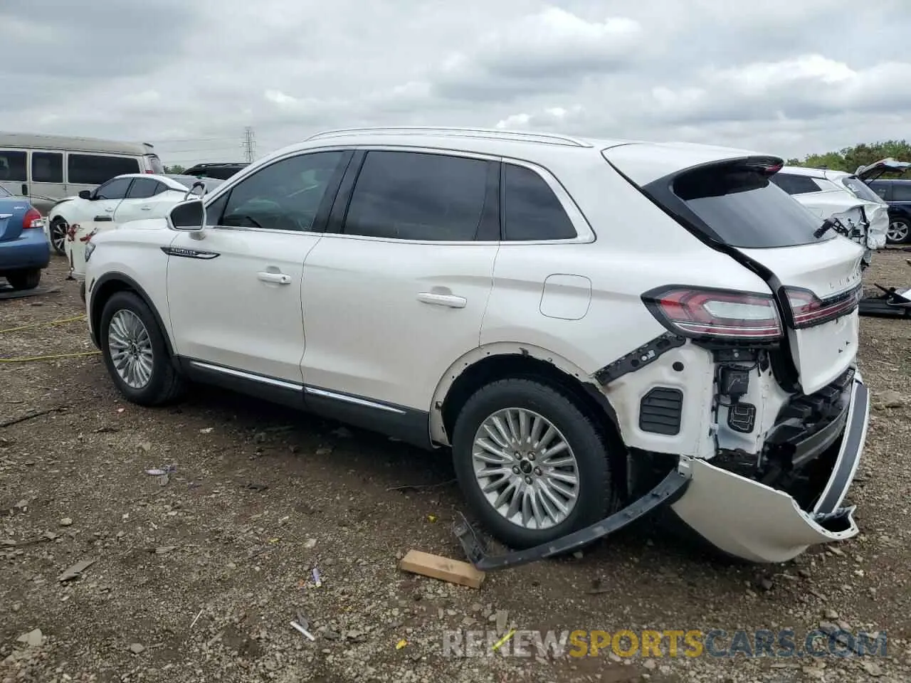 2 fotografías del automóvil dañado 2LMPJ8J91KBL48155 LINCOLN NAUTILUS 2019