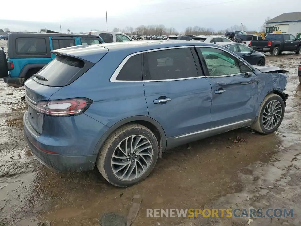 3 fotografías del automóvil dañado 2LMPJ8L96KBL53042 LINCOLN NAUTILUS 2019