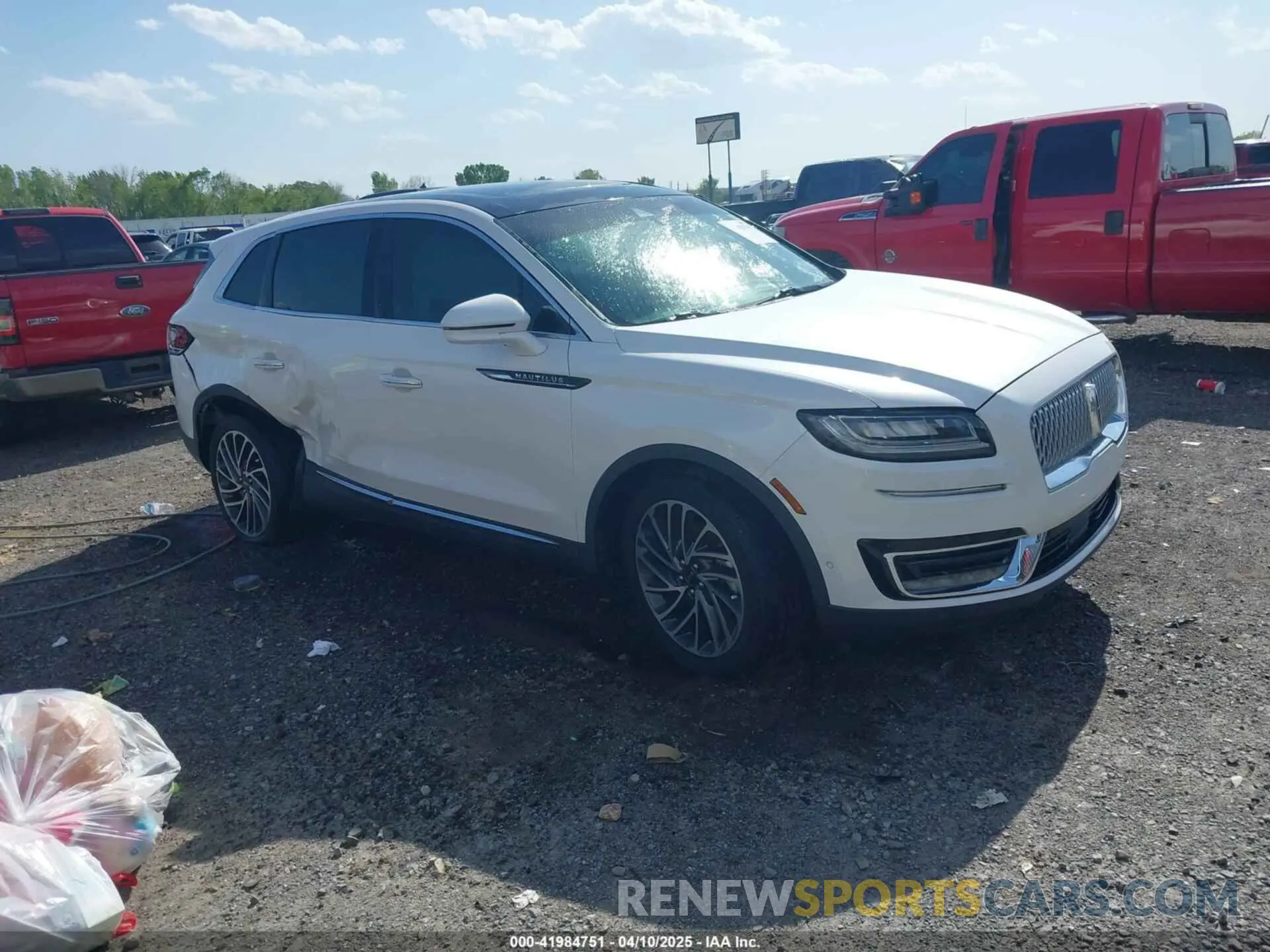 1 fotografías del automóvil dañado 2LMPJ8L98KBL14453 LINCOLN NAUTILUS 2019