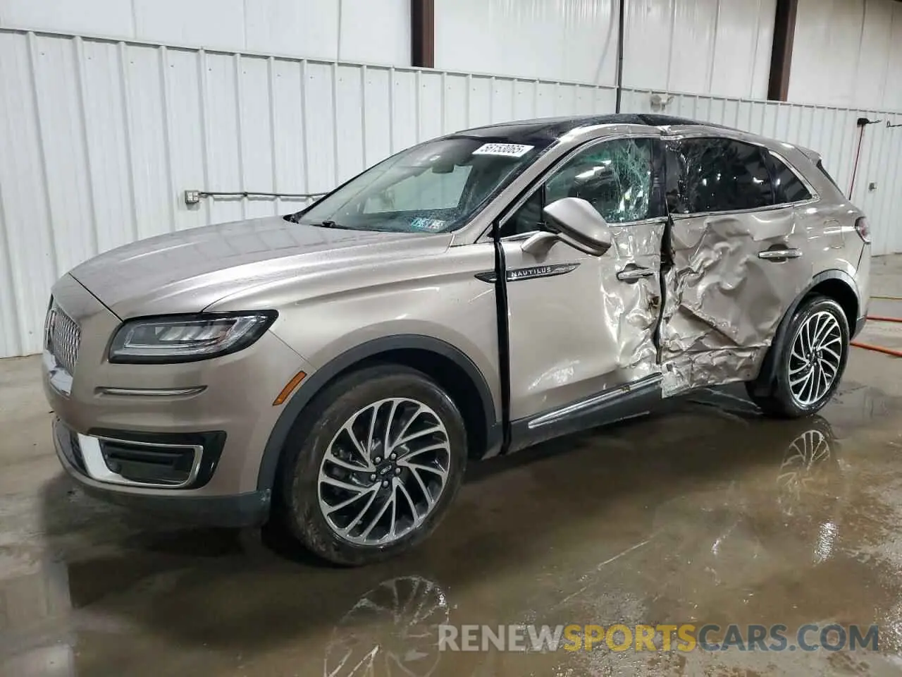 1 fotografías del automóvil dañado 2LMPJ8LP5KBL42449 LINCOLN NAUTILUS 2019