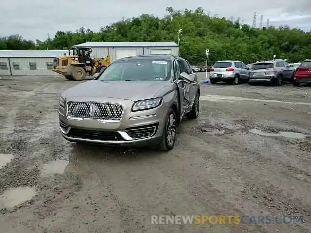 14 fotografías del automóvil dañado 2LMPJ8LP5KBL42449 LINCOLN NAUTILUS 2019