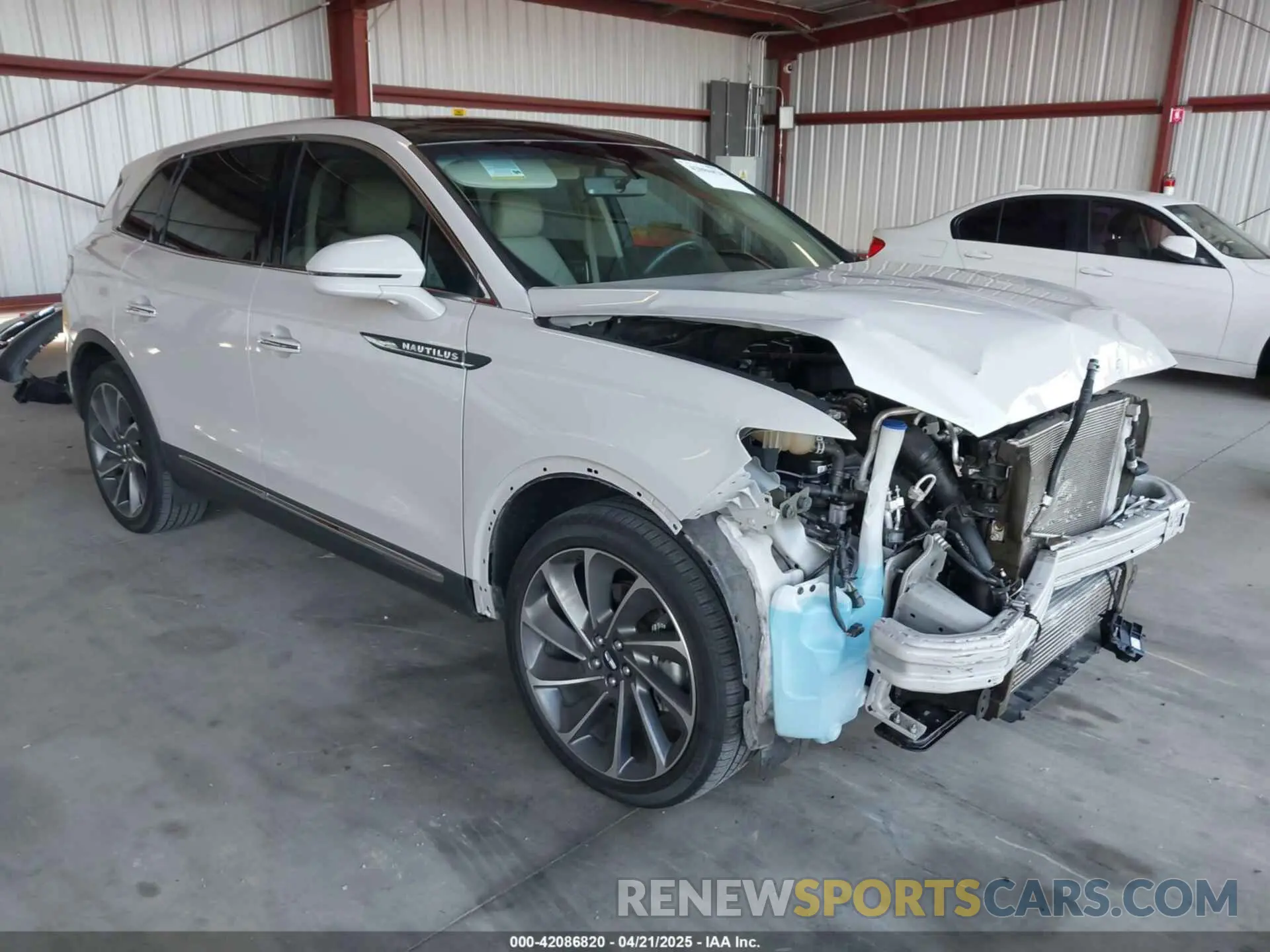 1 fotografías del automóvil dañado 2LMPJ8LP9KBL41756 LINCOLN NAUTILUS 2019