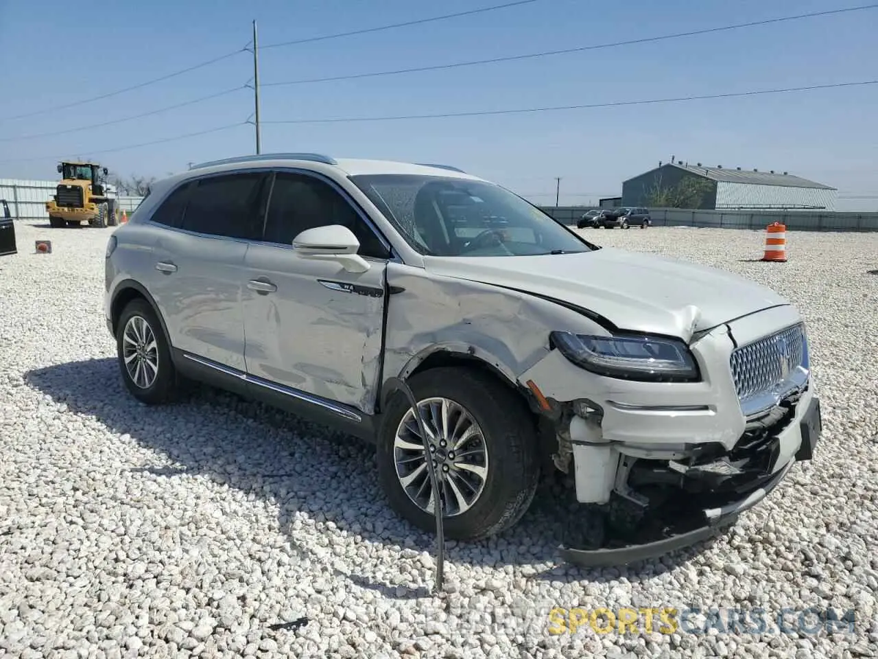 4 fotografías del automóvil dañado 2LMPJ6J96LBL14881 LINCOLN NAUTILUS 2020