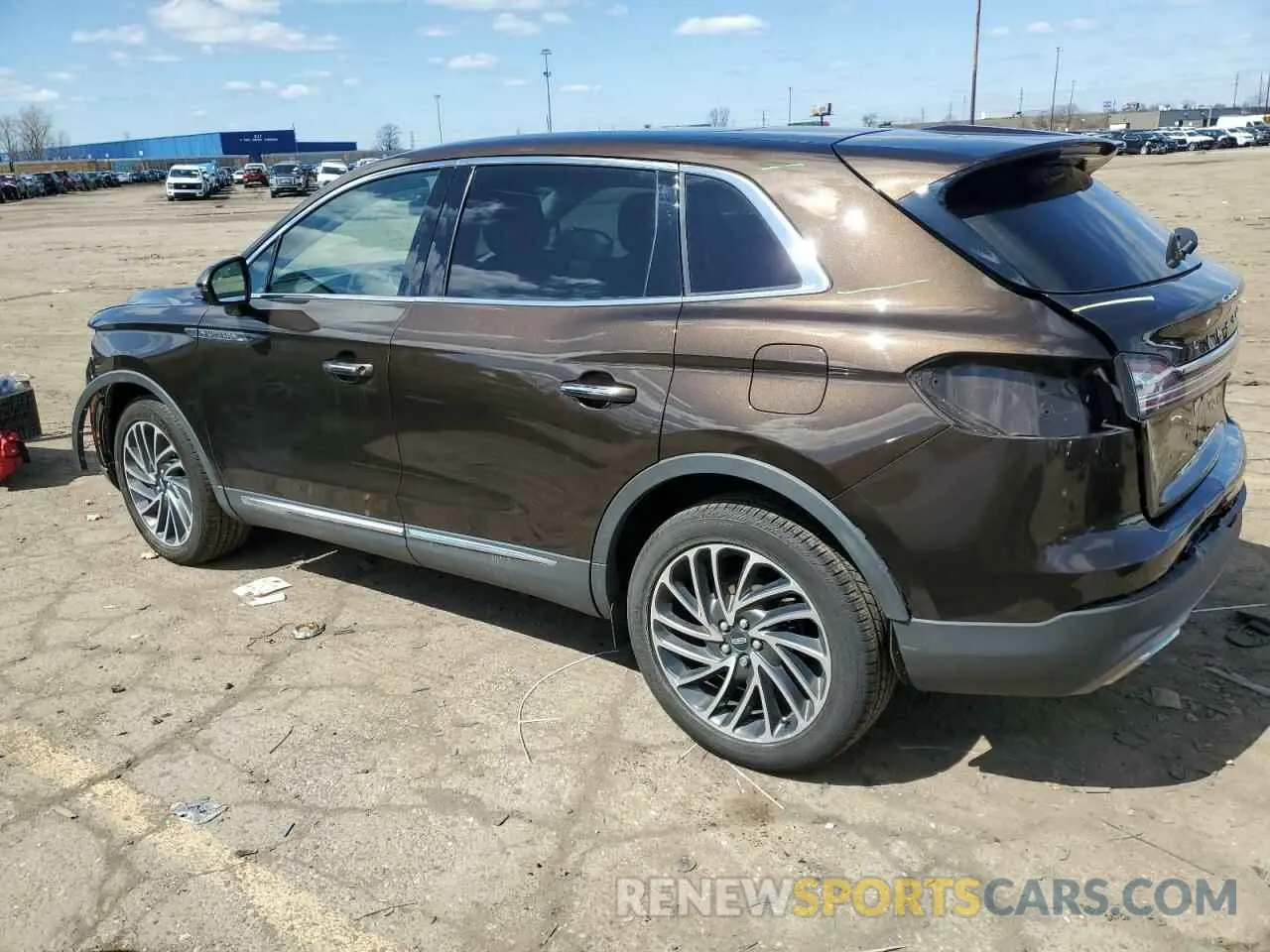 2 fotografías del automóvil dañado 2LMPJ8K97LBL22319 LINCOLN NAUTILUS 2020