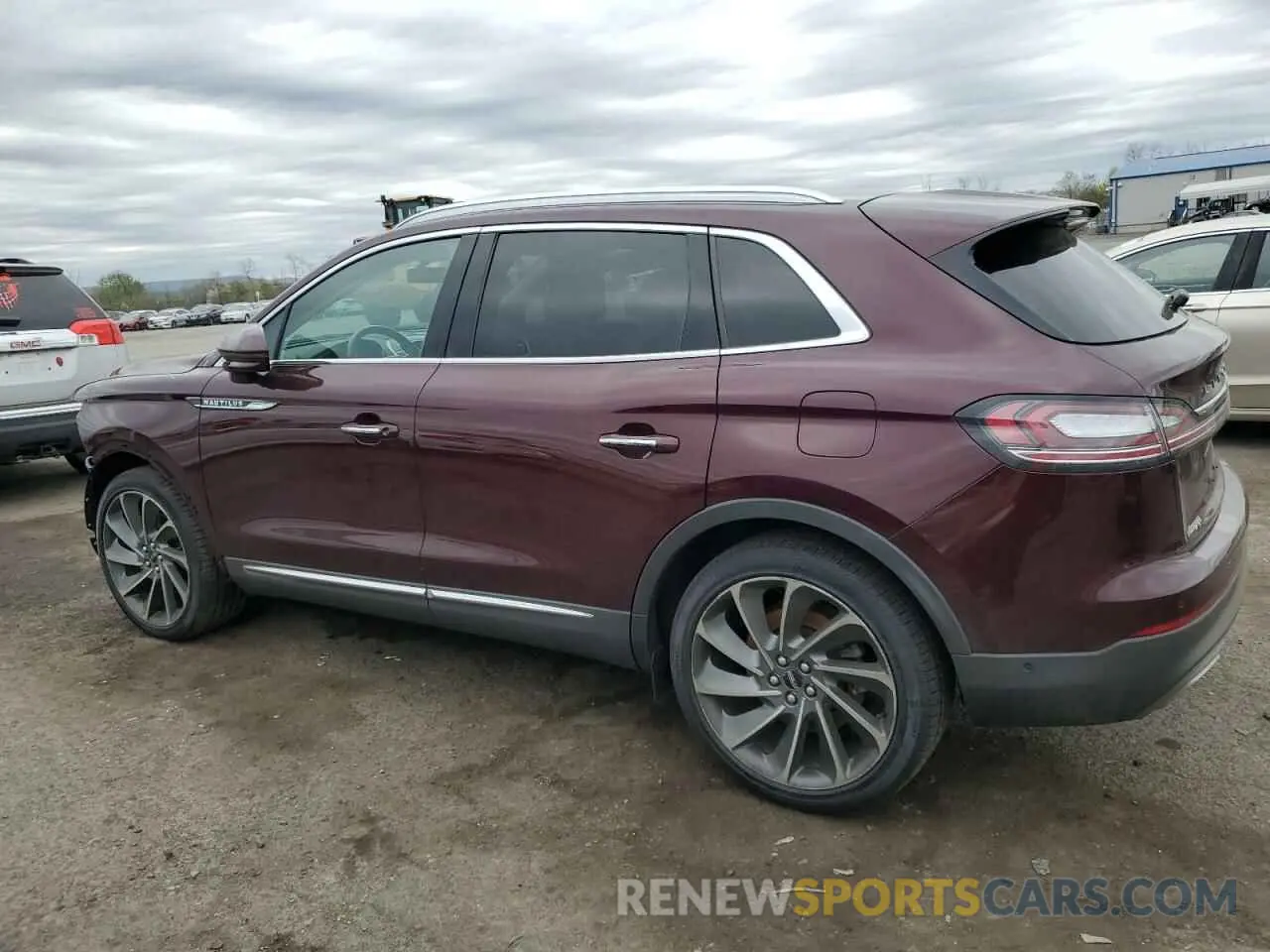 2 fotografías del automóvil dañado 2LMPJ8KPXLBL34009 LINCOLN NAUTILUS 2020