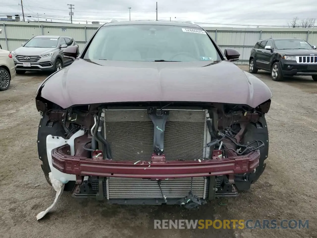 5 fotografías del automóvil dañado 2LMPJ8KPXLBL34009 LINCOLN NAUTILUS 2020