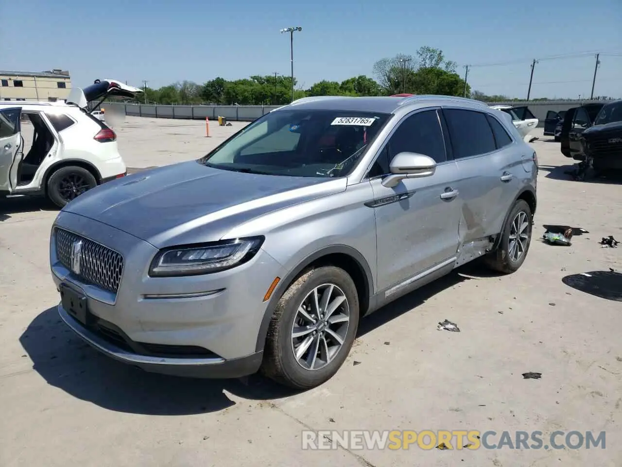 1 fotografías del automóvil dañado 2LMPJ6J98MBL10526 LINCOLN NAUTILUS 2021