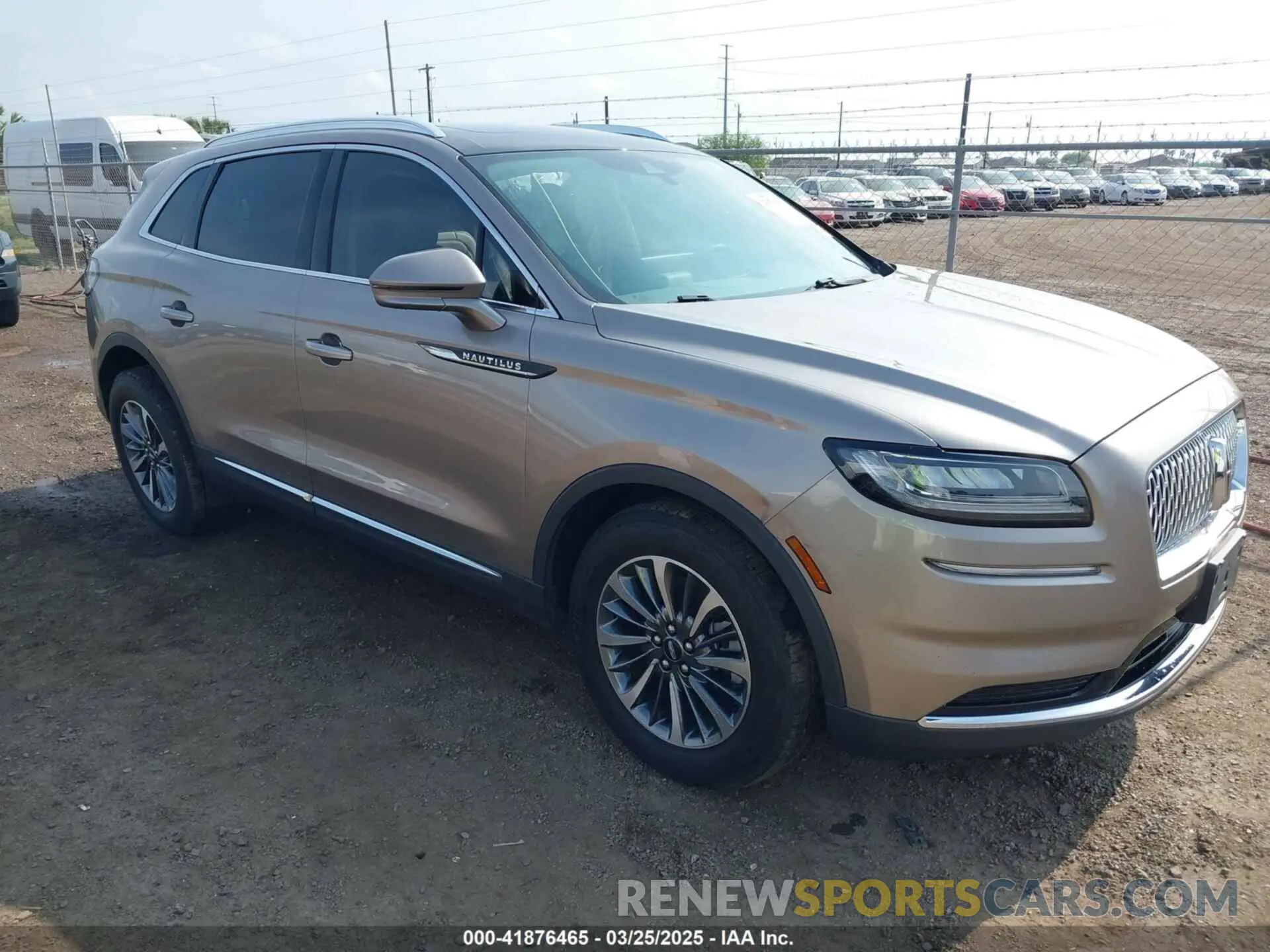 1 fotografías del automóvil dañado 2LMPJ6K94MBL06570 LINCOLN NAUTILUS 2021
