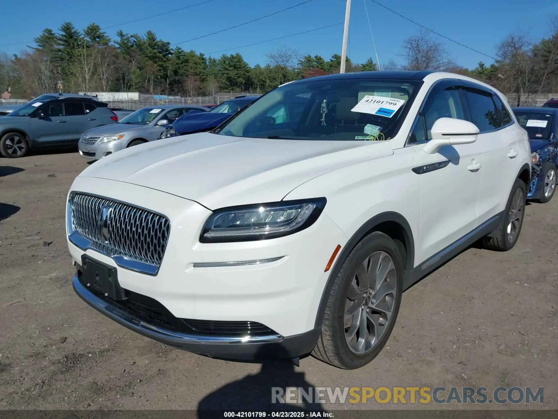 2 fotografías del automóvil dañado 2LMPJ8K98MBL18393 LINCOLN NAUTILUS 2021