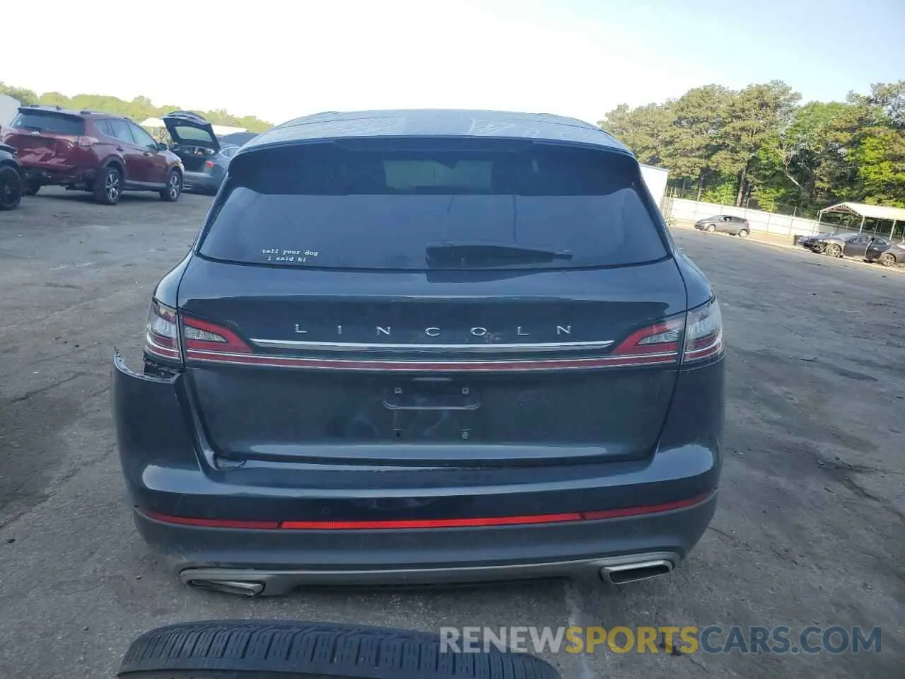 6 fotografías del automóvil dañado 2LMPJ8KP8MBL16884 LINCOLN NAUTILUS 2021