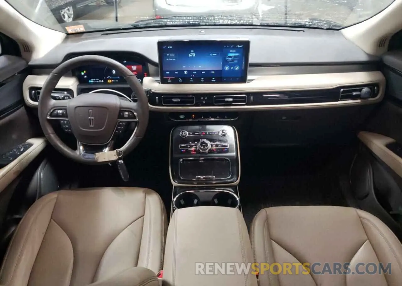 8 fotografías del automóvil dañado 2LMPJ6J93NBL08085 LINCOLN NAUTILUS 2022