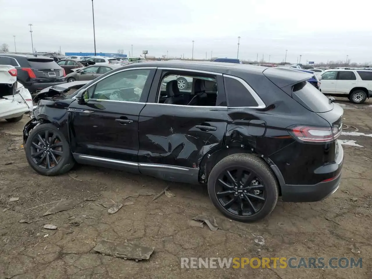 2 fotografías del automóvil dañado 2LMPJ8KP0NBL09929 LINCOLN NAUTILUS 2022