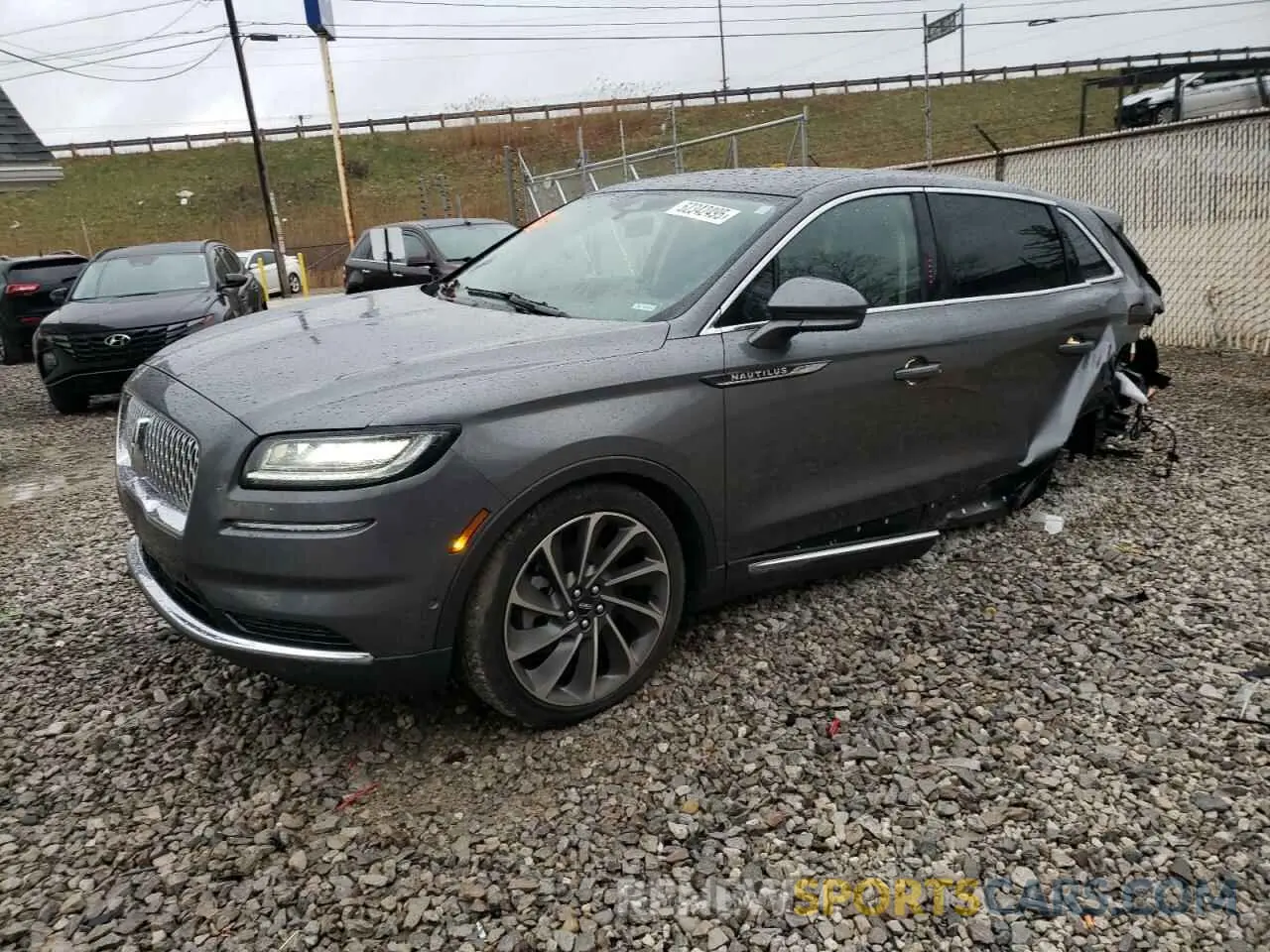 1 fotografías del automóvil dañado 2LMPJ8KP6NBL26721 LINCOLN NAUTILUS 2022